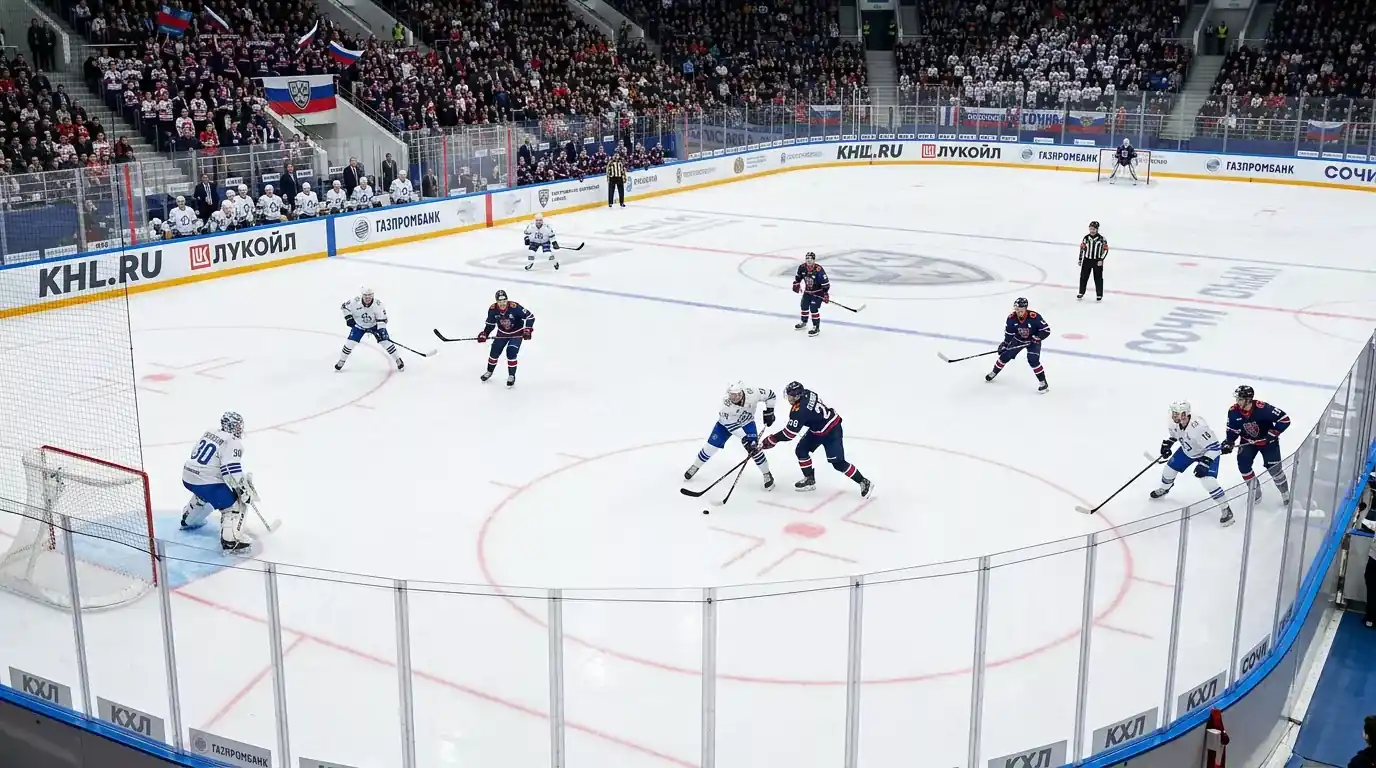 По-широкият лед влияе на стила на игра в KHL